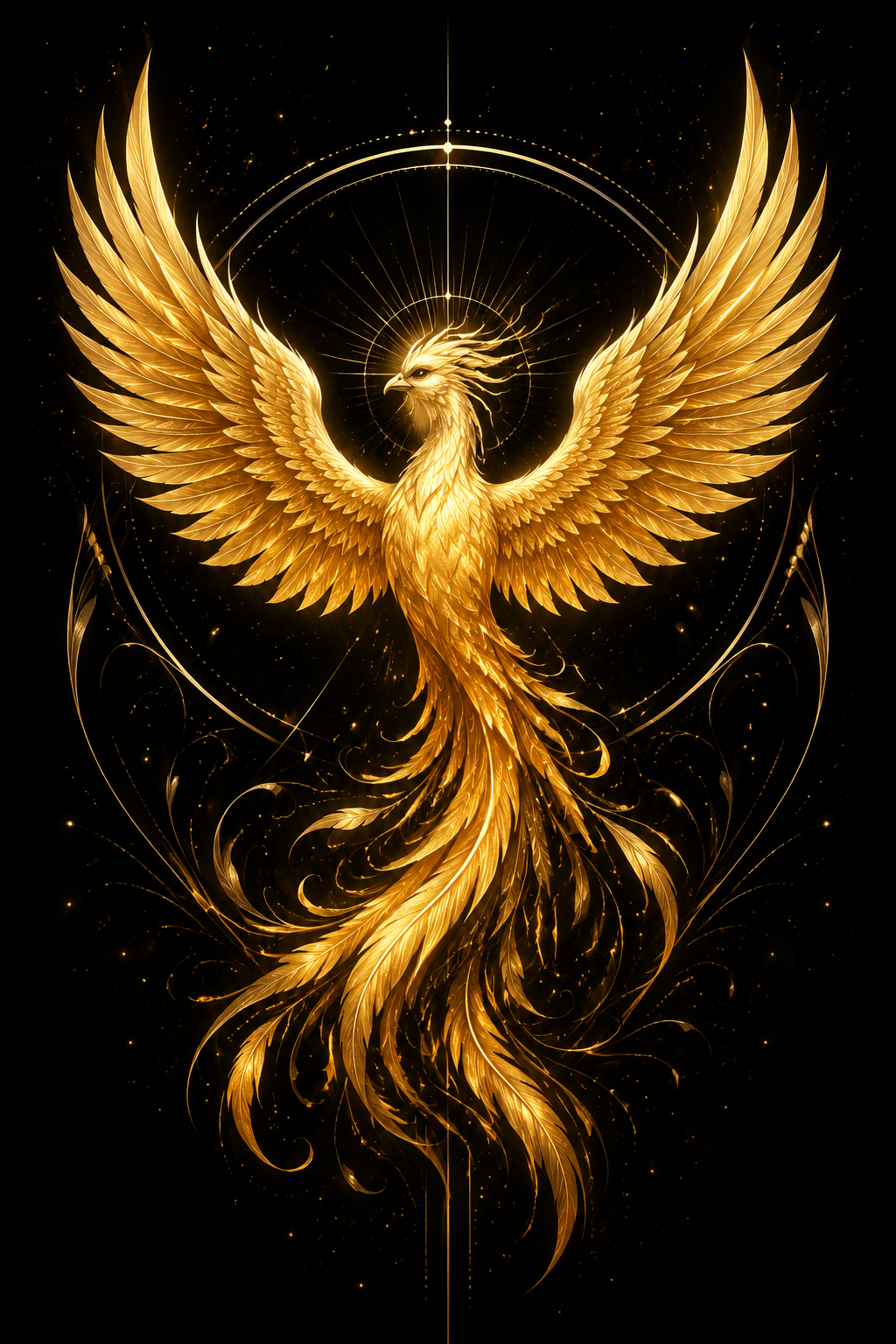 Tonbird golden phoenix